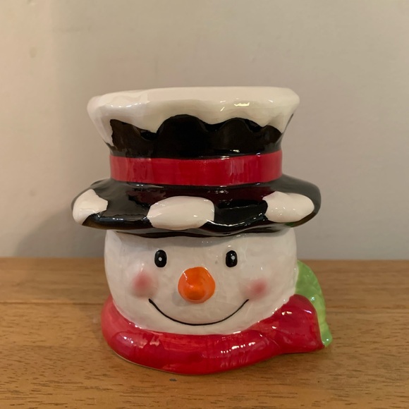Yankee Candle Other - Yankee Candle Snowman Votive Candle Holder